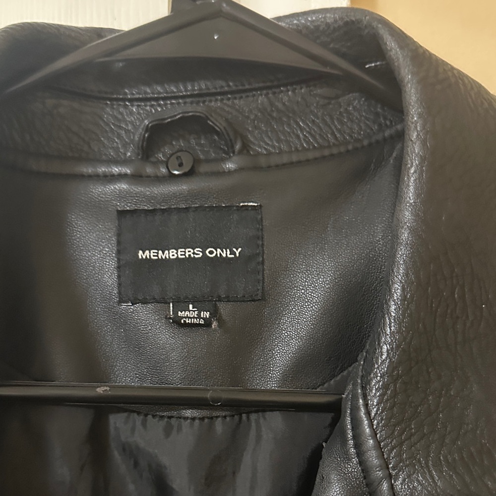 Members Only Classic Black Jacket